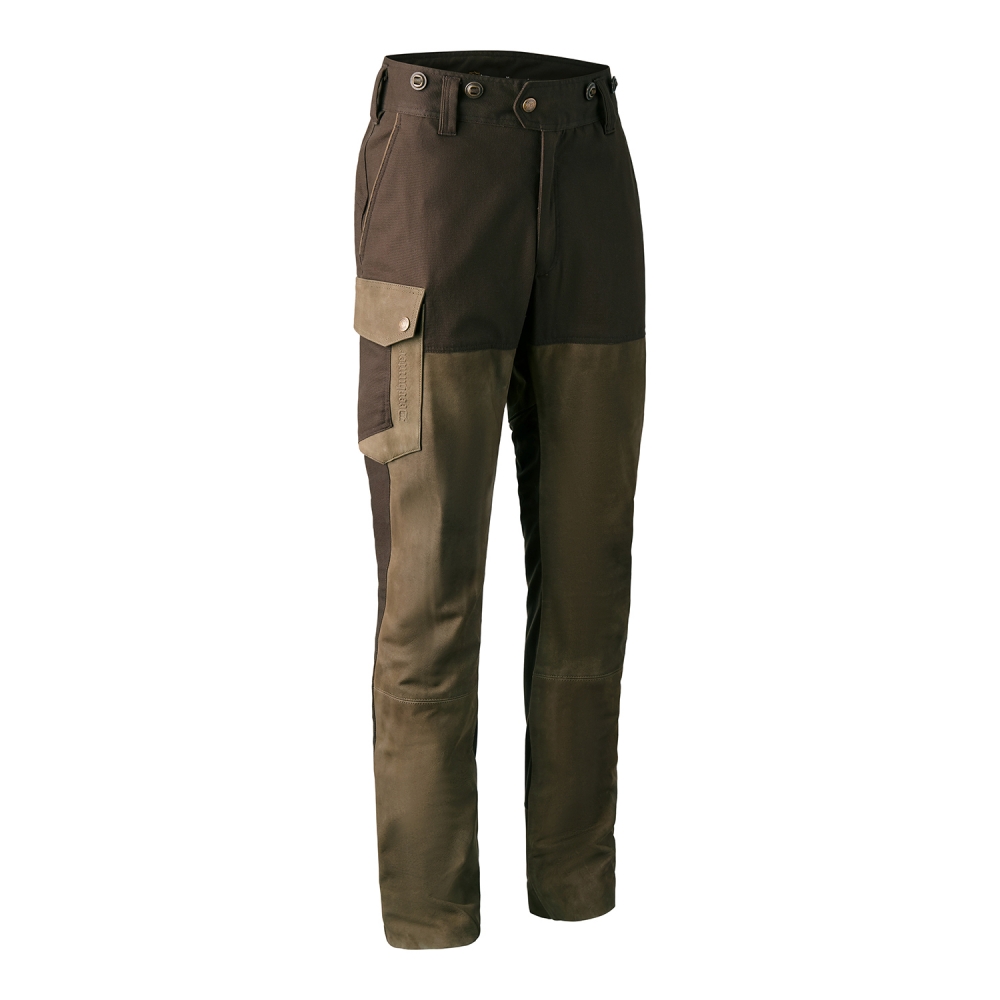 Spodnie myśliwskie – Marseille Leather Mix Trousers 3463 Walnut