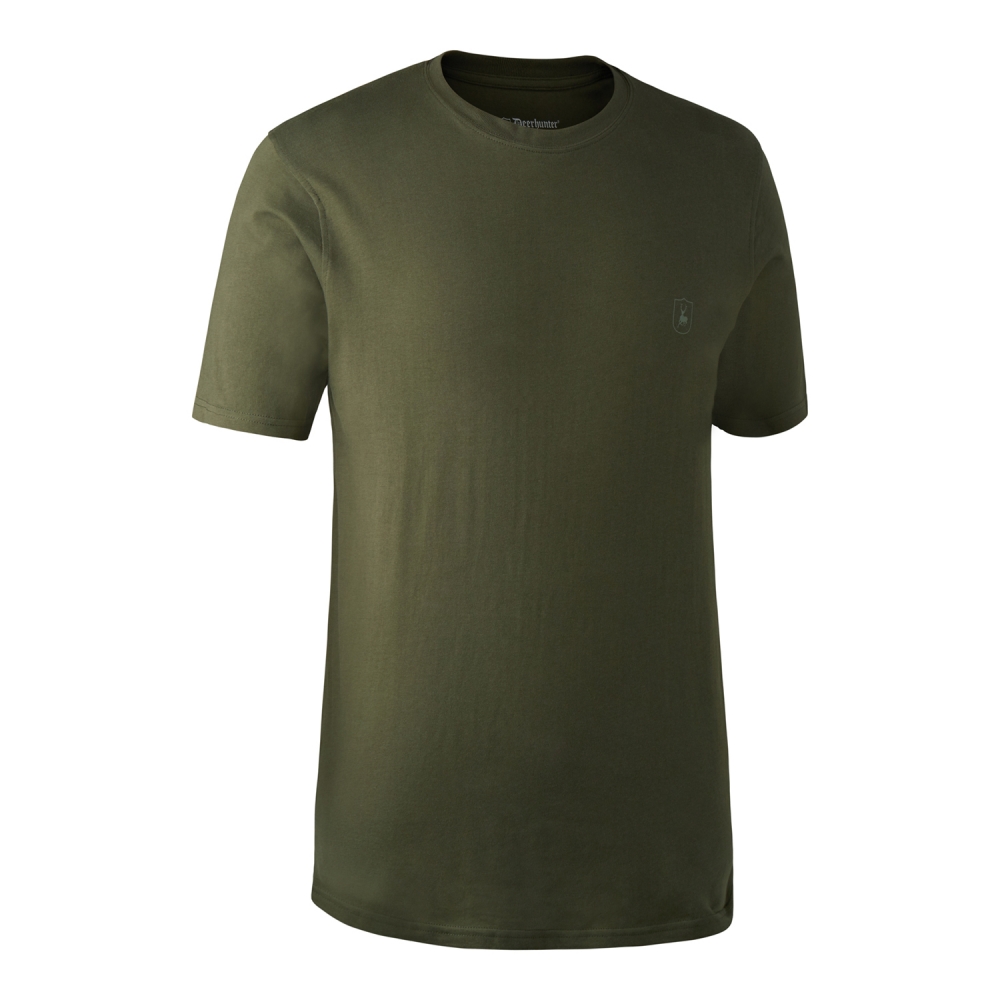 Koszulki myśliwskie –  T-Shirt 2-Pack  8651 Green/Brown