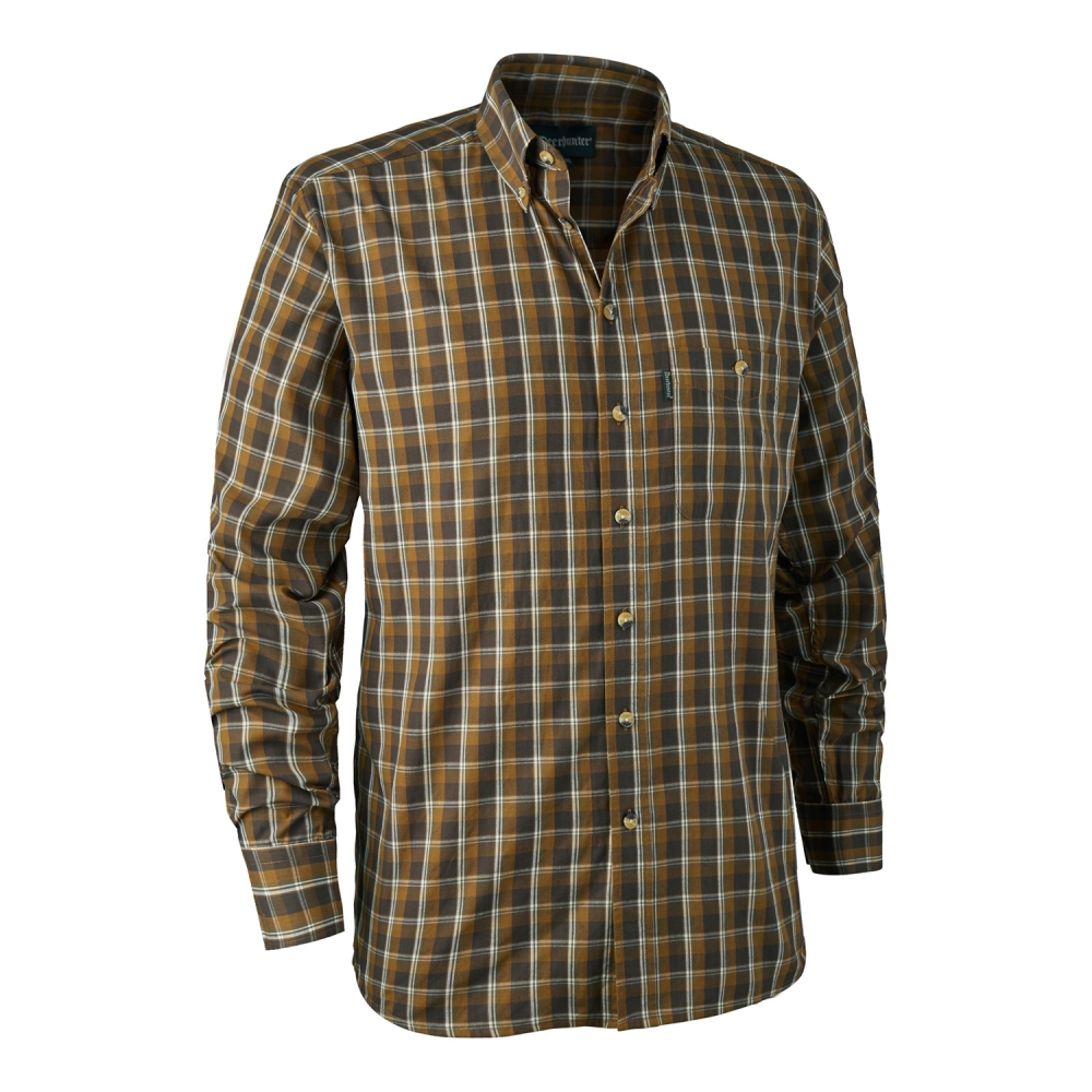 Koszula myśliwska – Chris Shirt  8911 Brown checkered